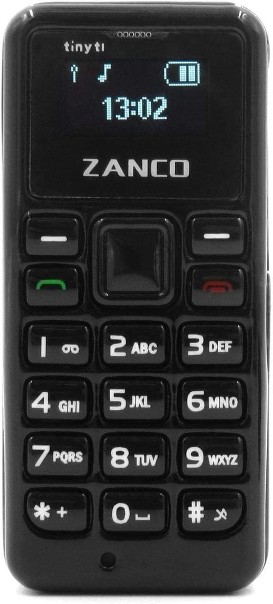 Zanco Tiny T1 World's Smallest 3GB Mobile Phone - Black