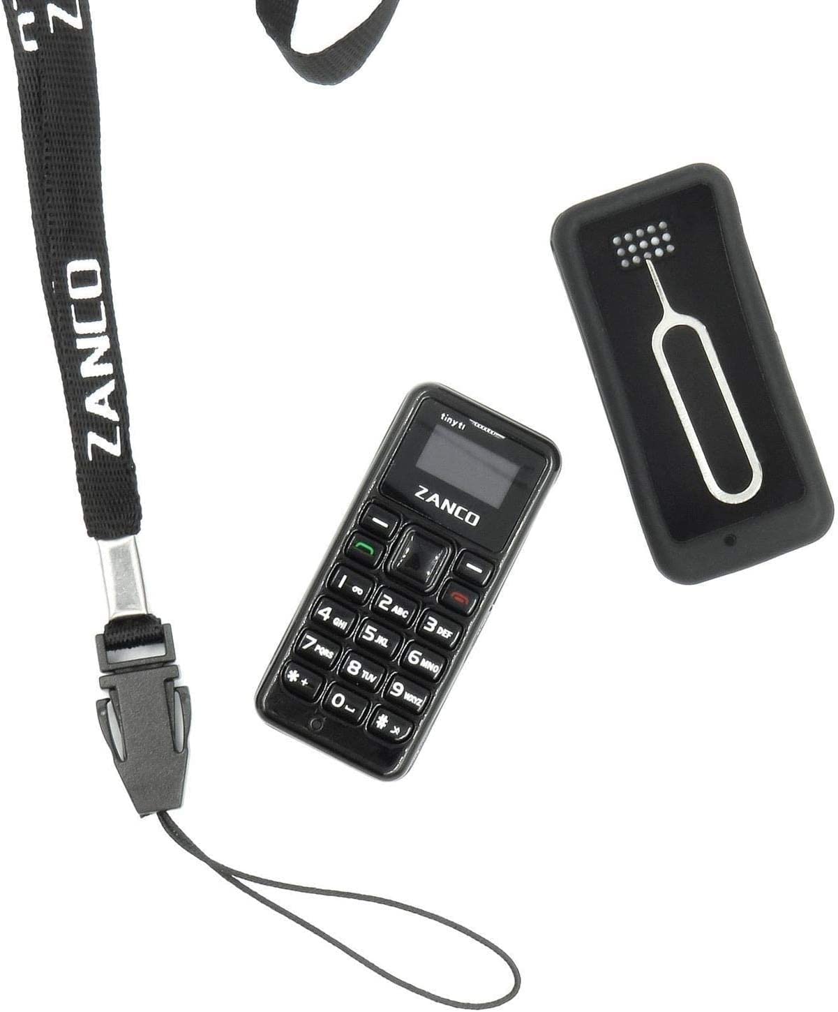 Zanco Tiny T1 World's Smallest 3GB Mobile Phone - Black