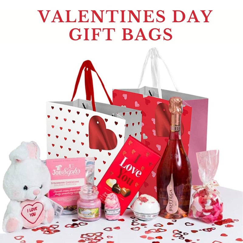 Sale Heart Love Gift Bags | Large 2 Pack