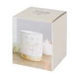 MATTE CERAMIC BUTTERFLY OIL BURNER