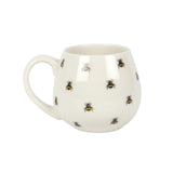 Bee Print Rounded Mug