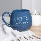 I Love You to The Stars and Back Coffee Mug | Blue