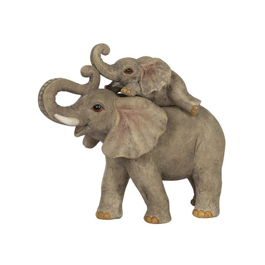 Mother and Baby Elephant Ornament | Elephant Adventure
