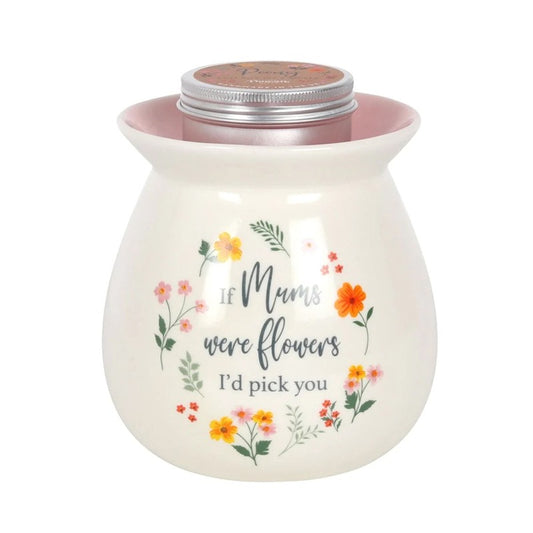If Mums Were Flowers Wax Melt Burner | RAJXStore