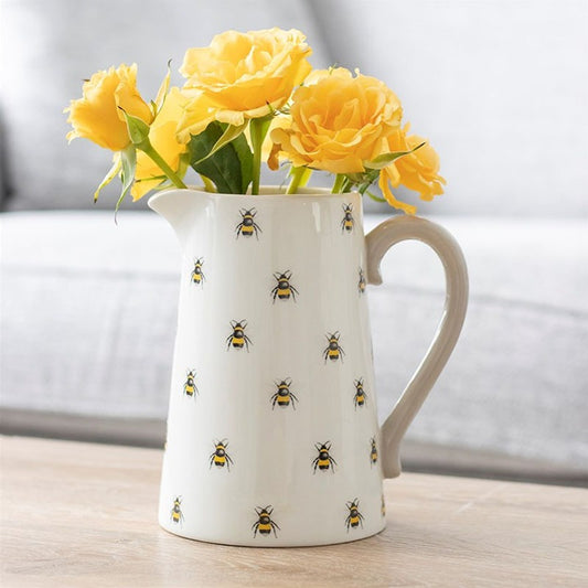 Bee Ceramic Flower Jug | 17cm