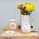 Bee Ceramic Flower Jug | 17cm