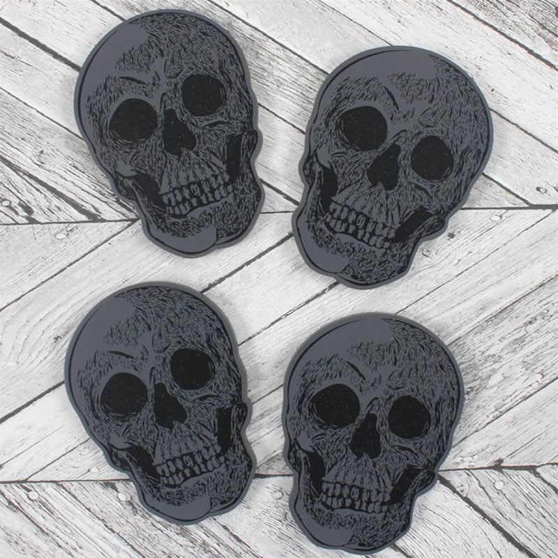 Skull Coaster Set