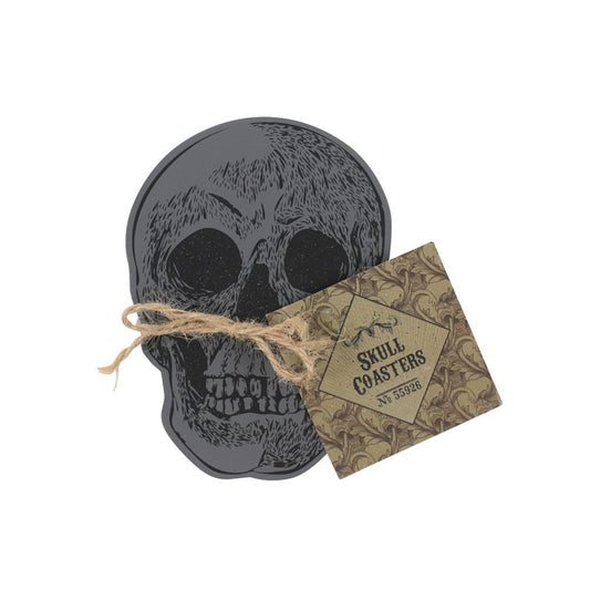 Skull Coaster Set