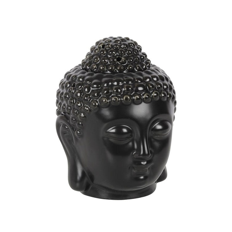 Black Buddha Head Oil Burner